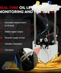 Electric Fuel Pump Module Assembly For Ford Escape 2010 To 2012 2.5L L4 Replacement with fuel and wires visible