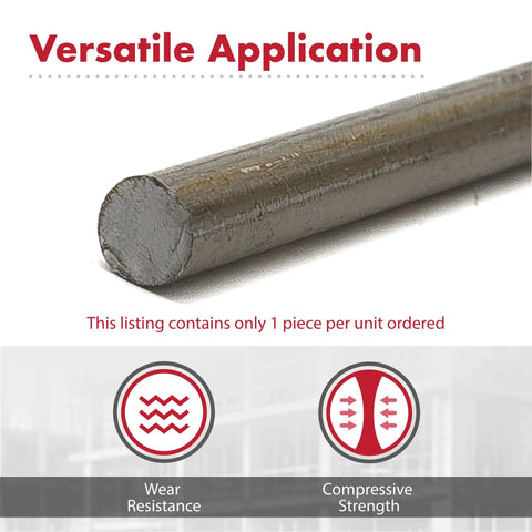 A2 Tool Steel Round Bar 2 Inch Diameter 12 Inch Cut Length For Knifemaking Dies And Cutting Tools Industrial Use High Wear Resistance Heat Treated High Carbon Chromium Alloy Durable Tooling Material, close-up end view