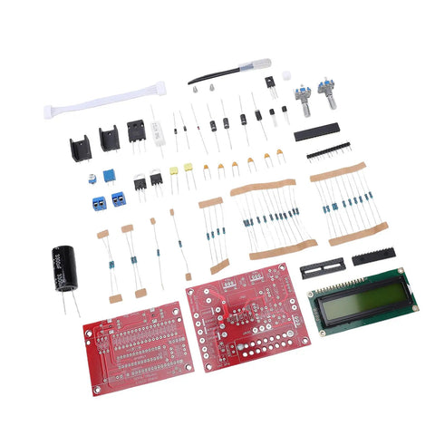 Adjustable DC Power Supply DIY Kit With LCD Display 0.01-2A Output Short Circuit Protection Bench Power Supply Module, PCB parts set