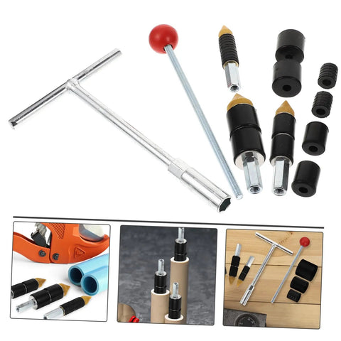 Water Stop Pin Tool With Wrench For Quick Plumbing Leak Fixes and Damage Prevention Durable Pin System Easy To Use Plumbing Kit