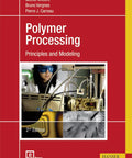 Polymer Processing Essentials 2nd Edition book cover with engineering equipment image.