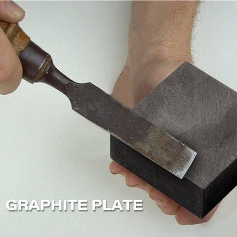 Hand holding tool and Two Pack Graphite Ingot Blocks For EDM Milling And Casting 99.9 Percent Purity Graphite Plate Blanks 50x50x20mm
