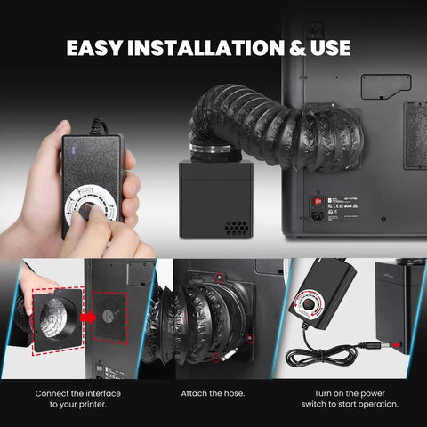 Kick Back And Breathe Easy With This Top Shelf Triple Layer Hepa Filtration System For Enclosed 3d Printers To Catch Ultrafine Dust And Cut Out Fumes From Abs Asa Pla Petg Tpu Projects Without The Hassle