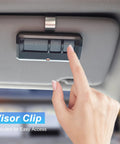 Universal Garage Door Remote 3 Pack For Openers 1993 To Present Works With 893LM 893MAX 971LM Rolling Code Frequencies on visor