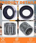 Stihl TS400 49mm Piston Ring Kit With Oil Seals And Needle Bearing For Concrete Cut Off Saw