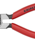 6 Inch Needle Nose And Combination Pliers With Slim Head And Anti Twist Jaws For Tight Spaces Pointed Tips Red Handles