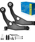 Dodge Journey Front Suspension Kit 12 Piece Replacement Set With 2 Lower Control Arms 2009-2015 and packaging box
