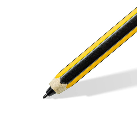 Plug And Play Digital Stylus Pen With Snug Hex Grip For Silky Smooth Writing On All Touchscreens Zero Hassle Charging Battery Free EMR Tech tip close-up on white background.