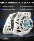 Close-up of Drop In 12V 150A Alternator Replacement for Murano 2015 2017 Pathfinder 2013 2017 Infiniti QX60 2014 2016 JX35 2013