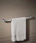 Avid 24 Inch Towel Bar Polished Chrome Bathroom Towel Holder With Slick Modern Look Durable Stainless Steel Easy Wall Mount