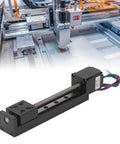 100mm Stroke Linear Slide Table With NEMA 11 Stepper Motor for DIY CNC Router and Precision Motion Control on a single rail