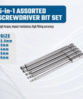 Beefy Ball End Hex Key Set With Magnetic Bits 5 Pcs Metric Allen Wrenches 2.5mm to 6mm on display