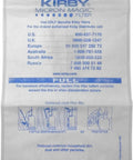 Allergen Reduction HEPA Vacuum Bags 6 Pack For F Style And Twist Style Kirby Vacuums OEM Replacement Filtration Genuine Bags