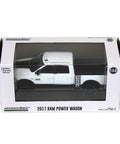 Ram 2500 Power Wagon One Sixty Fourth Scale Lifted Diecast Pickup White Exclusive Display Model For Collectors 51582A