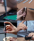 Top Notch Precision Screwdriver Set 56 Piece Kit With 42 Bits S2 Alloy Steel Carrying Case used for electronics repair