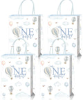 Hot Air Balloon Themed First Birthday Goodie Bags for Baby Boy Party Favors and Decorations Treat Bags for Snacks Mr Wonderful Style