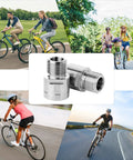 Bike Pedal Extenders 20mm Spacers For 9 16 Inch Threaded Pedals Fit MTB BMX Road SPD Anti Rust Chrome Moly Steel