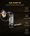 Beefed Up Fuel Pump Module Assembly For Jeep Cherokee 1991 1992 1993 2.5L L4 And 4.0L L6 Gas SUV Replacement Displayed With Features