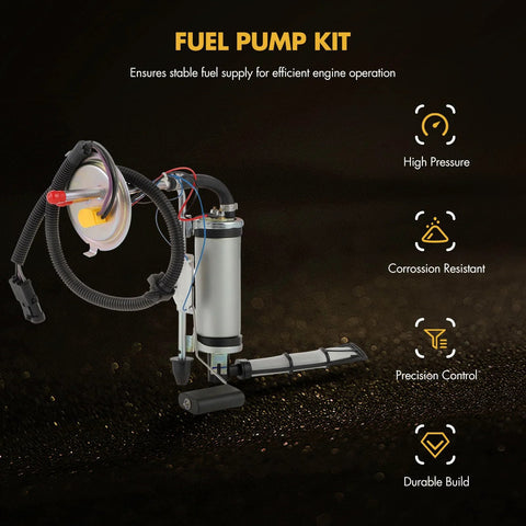 Beefed Up Fuel Pump Module Assembly For Jeep Cherokee 1991 1992 1993 2.5L L4 And 4.0L L6 Gas SUV Replacement Displayed With Features