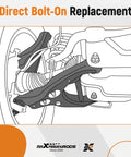 Diagram showing installation of Beefed Up 14 Piece Front Suspension Kit for Honda Civic 2006 Through 2011