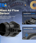 Mass Air Flow Sensor MAF Replacement For Mini Cooper 2007 2008 2009 2010 2011 1.6L Cooper DOHC SOHC Plug And Play