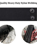Heavy Duty Tactical Nylon Strap Kit for Mossberg 500 590 Shockwave Shotgun Accessories Four Pack with Durable Webbing Ends