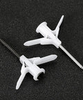 1 Set Wall Anchor Assortment For Drywall Self Drilling Butterfly Expansion Plugs ABS Nylon Heavy Duty Fastening Kit detail