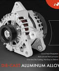 Premium Alternator For Kia Soul 2017 2019 And Hyundai Tucson 2016 2021 12V 150A With 6-Groove CW Rotation 2.0L Engine
