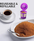Reusable K Cups For Keurig K Mini Series K Mini Plus K Express And K Iced With Adapter 3 Pack Refillable Coffee Pods