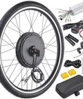 Turn Your Regular Bike Into a Street Ready E Bike With This 48V 1000W Front Hub Conversion Kit Dual Mode Controller 26 Inch Wheel