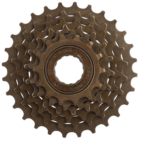 6 Speed Mountain Freewheel Sprocket With Metal Construction For Smooth Chain Rotation, Antirust And Antiwear Gear, Fits 14T To 28T Chain Rings