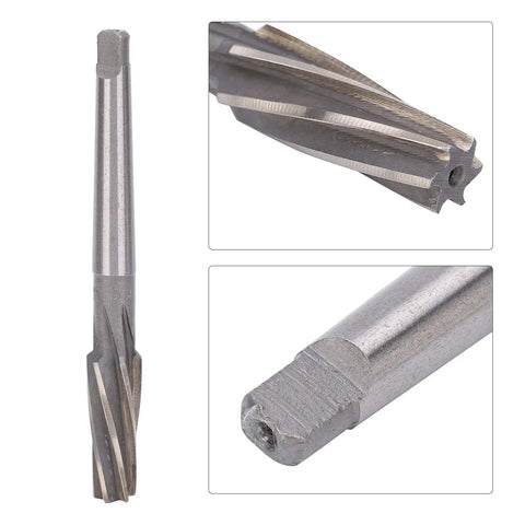 12 To 16mm Hand Reamer With Spiral Flute For Mold And Craft Processing High Speed Steel Durable Cone 40mm Length HSS