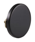 12 Inch And 4 Inch Bath Waste And Overflow Assembly Kit With Tip Toe Drain Plug, Illusionary Faceplate, SCH 40 ABS Pipe, Matte Black Finish