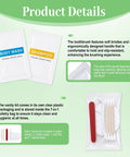Bulk 100 Pack Travel Hygiene Kits with shampoo and body wash sachets, cotton swabs, and nail file for travel use.