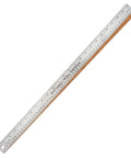 Heavy Duty Stainless Steel Ruler 24 Inch With Cork Backing, Long Lasting Straight Edge For Crafting, School, Workshop And Home Projects