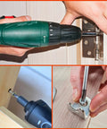 Using Galvanized Wood Screw Kit With 202 Pieces In Five Sizes For Drywall And Wood Projects Self Tapping Phillips Drive Screws