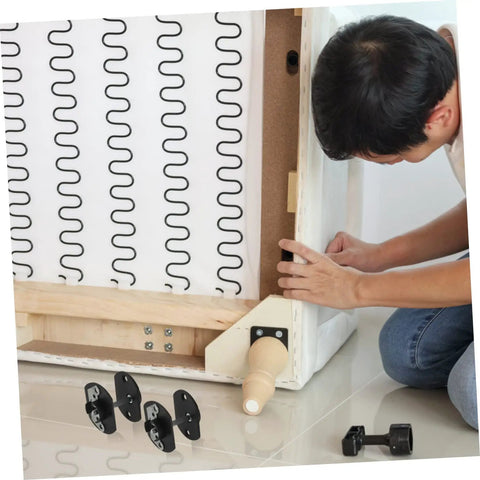 Top Shelf Pin Style Sectional Sofa Connectors Heavy Duty Couch Brackets Rock Solid Construction No Hassle Snap Assembly Universal Lock Down Hardware For Every Couch