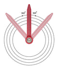 Heavy Duty Aluminum Circle Maker Compass For Woodworking And Carpentry with adjustable arms and bearing core