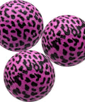 Pink Leopard Print Novelty Golf Balls 12 Pack With Bold 360 Degree Leopard Design Perfect Gift For Golfers Fun Giftable Balls