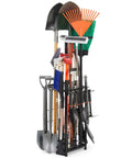 Heavy Duty Corner Garden Tool Organizer For Garage And Shed Storage That Holds Up To 50 Long Handled Tools Rakes Brooms Shovels