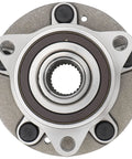 Front view of Pair Front Wheel Hub Bearing Assembly For Hyundai Elantra Elantra GT Ioniq Veloster Veloster N Kia Forte Niro