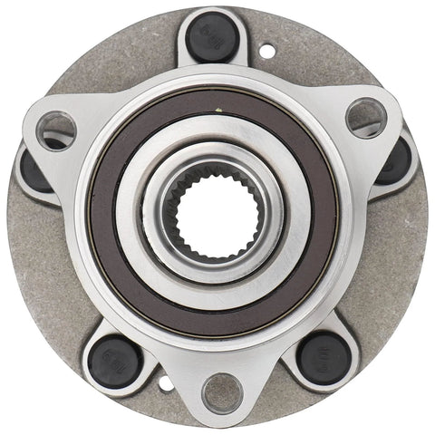 Front view of Pair Front Wheel Hub Bearing Assembly For Hyundai Elantra Elantra GT Ioniq Veloster Veloster N Kia Forte Niro