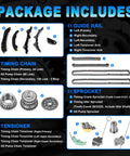 3.6L Pentastar Timing Chain Kit Drop-In components guide for 2011-2016 Jeep Grand Cherokee Wrangler Dodge Charger Chrysler RAM