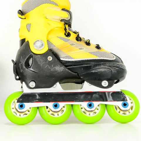 Top Grade Blue Alloy Roller Skate Hardware Kit Bearing Screws Bolts Fits Electric Skateboards And Inline Skates For Upgrade Mod Quick Install Durable Replacement Parts Keep Wheels Secure While Shredding Streets Every Day With Gear Ready To Ride. blue alloy bolts on inline skate wheel frame