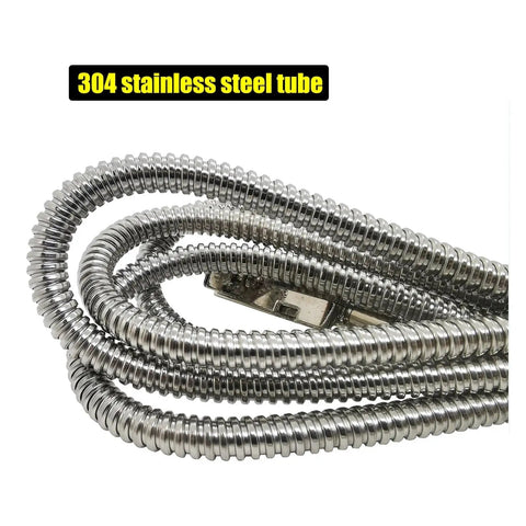 304 stainless steel tube flexible corrugated hose, coiled metal pipe fitting