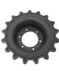 Heavy Duty Built Tough Drive Sprocket For Bobcat T200 T630 T650 T750 T870 T770 Skid Steer, 18.64 inch, 17 tooth, six hole design.