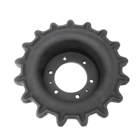 Heavy Duty Built Tough Drive Sprocket For Bobcat T200 T630 T650 T750 T870 T770 Skid Steer, 18.64 inch, 17 tooth, six hole design.