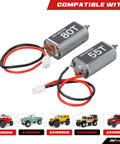 050 Brushed 55T And 80T Motors For One Twenty Fourth Scx24 Deadbolt Chevrolet Wrangler Gladiator Bronco Crawlers Upgrade Parts