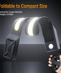 Foldable Underhood Work Light With 2600 Lumen Brightness And 5000mAh Rechargeable Battery, Magnetic LED for Mechanics