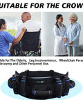 All In One Gait Belt For Seniors With Seven Handles For Safe Patient Transfers Grab And Go Quick Release Buckle Medical Lift